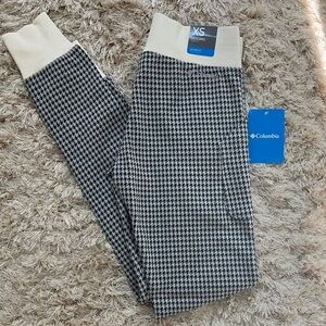 Columbia Women’s Active Fit Leggings - Black and Cream‎